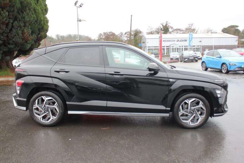 Hyundai Kona 1.6 Hybrid 129 N Line S Dct - 2025 En74zze EN74ZZE Black #2