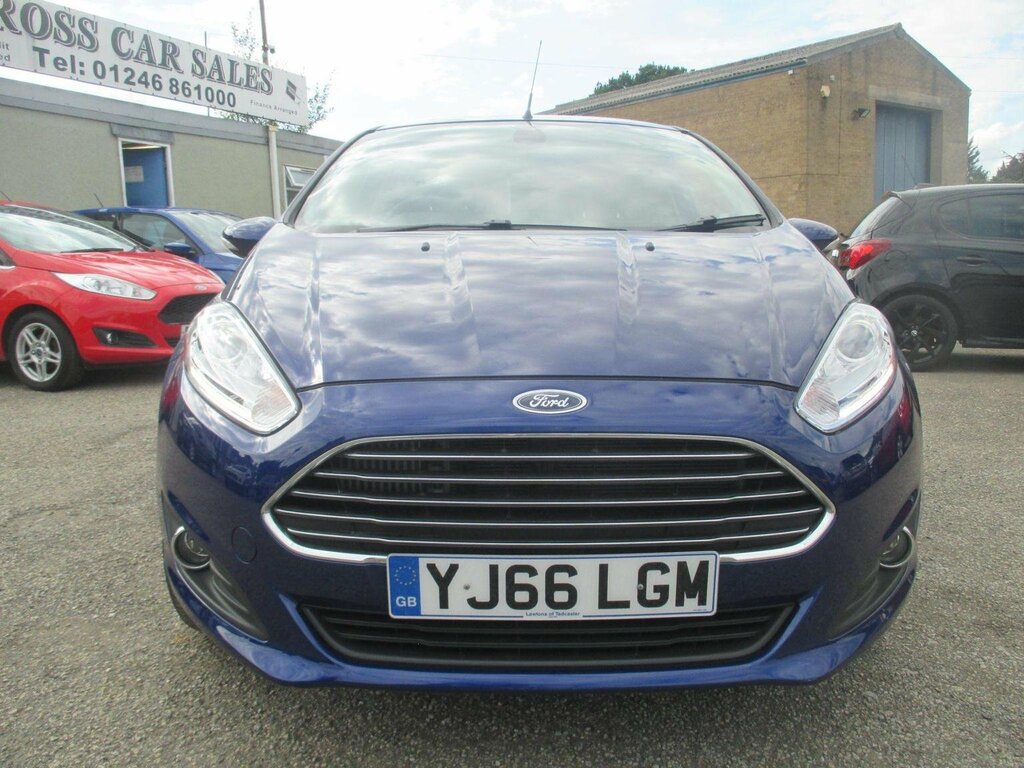Ford Fiesta Hatchback 1.0T Ecoboost Titanium Powershift Euro 6 Blue #6