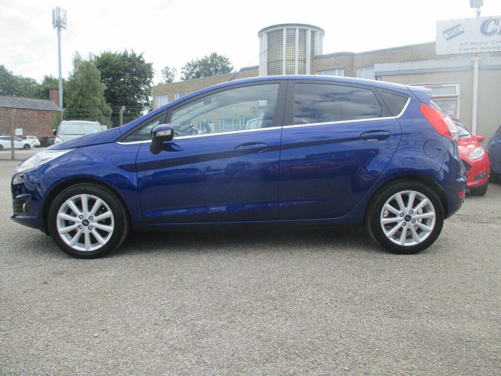 Ford Fiesta Hatchback 1.0T Ecoboost Titanium Powershift Euro 6 Blue #5