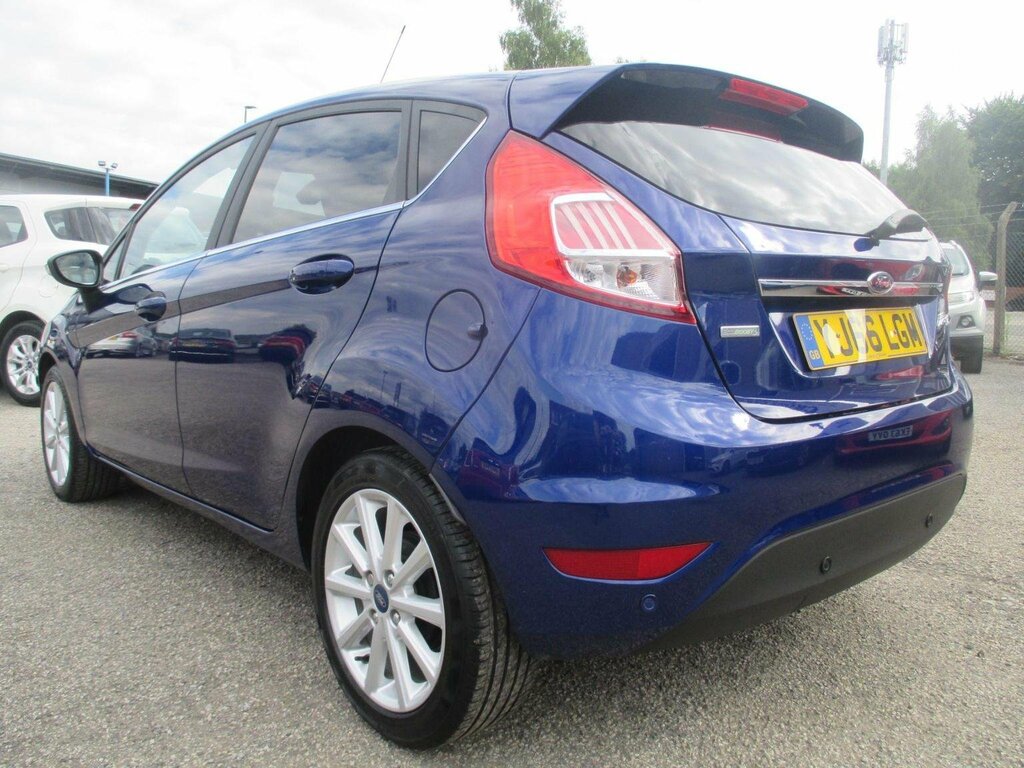 Ford Fiesta Hatchback 1.0T Ecoboost Titanium Powershift Euro 6 Blue #2