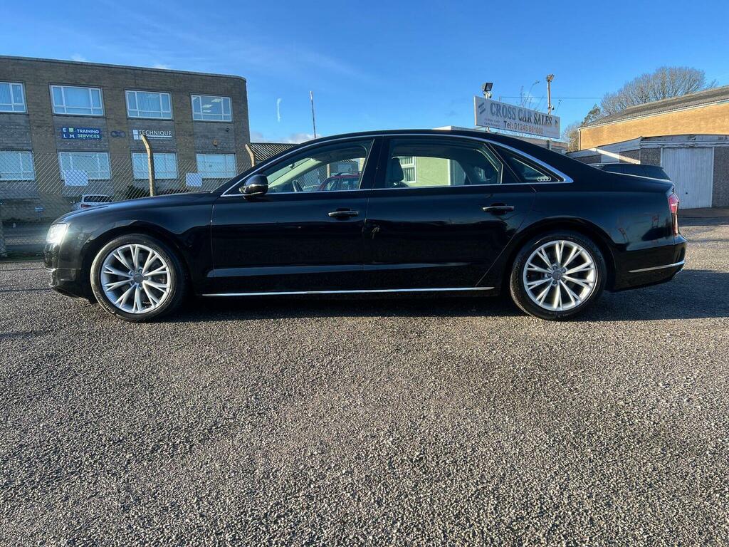 Audi A8 Saloon 4.0 Tfsi V8 Se Executive Tiptronic Quattro Black #4