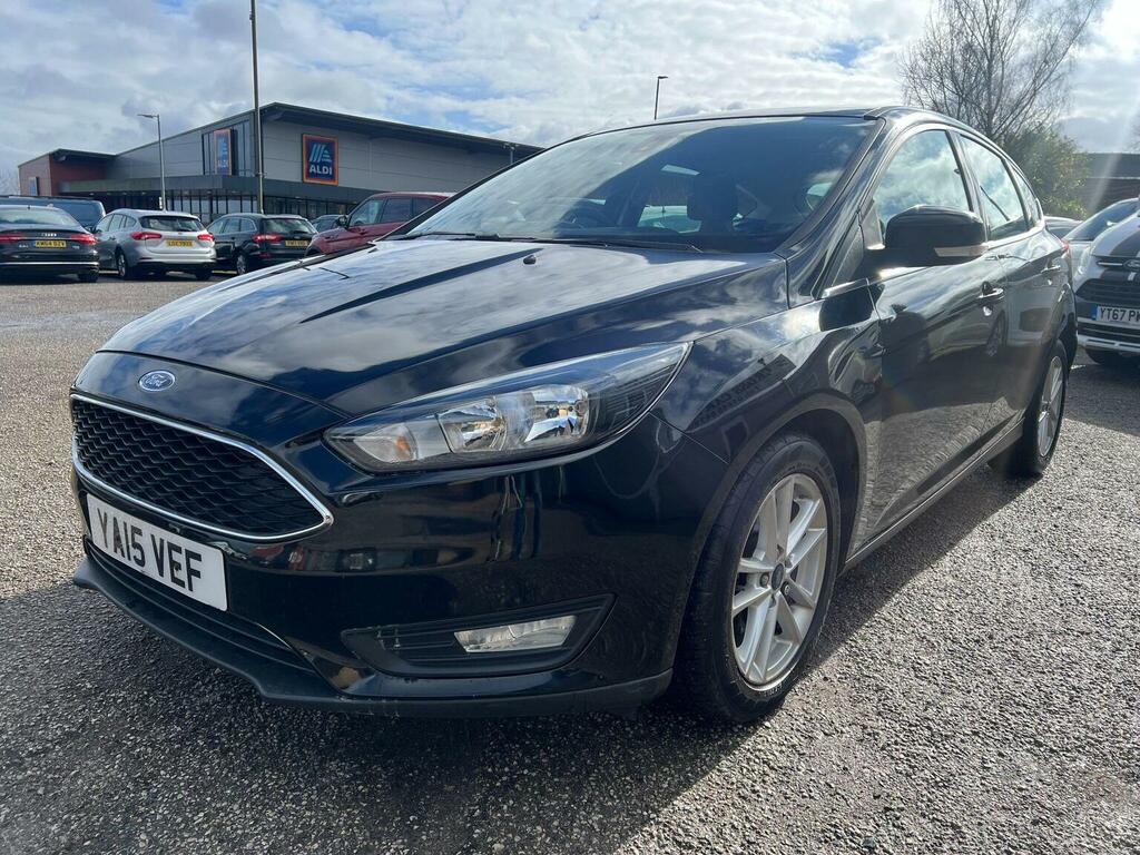 Ford Focus Hatchback 1.5 Tdci Zetec Euro 6 Ss 201515 YA15VEF Black #3