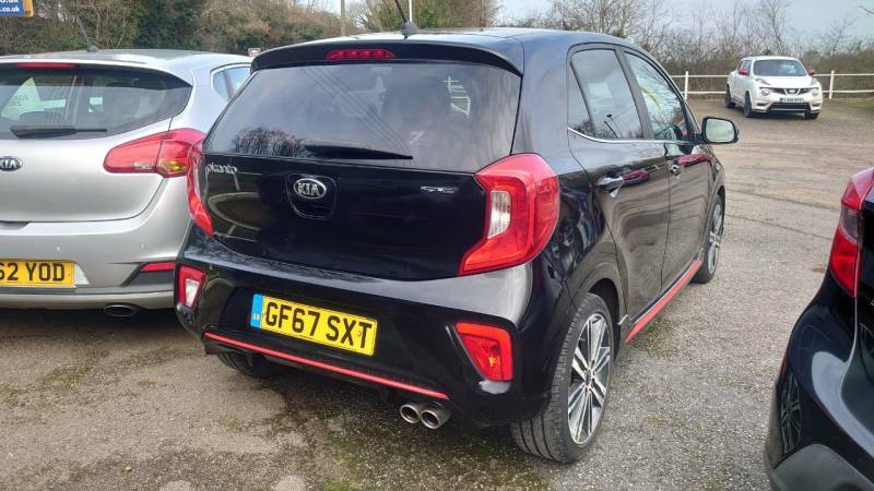 Kia Picanto 1.25 Gt-line - 2017 67 GF67SXT Black #5