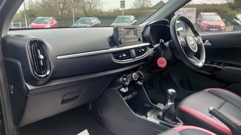 Kia Picanto 1.25 Gt-line - 2017 67 GF67SXT Black #6