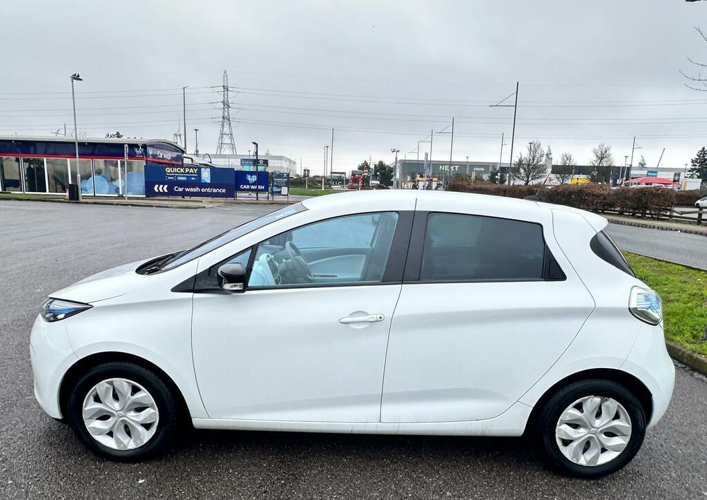 Renault Zoe 22Kwh Expression Battery Lease White #3