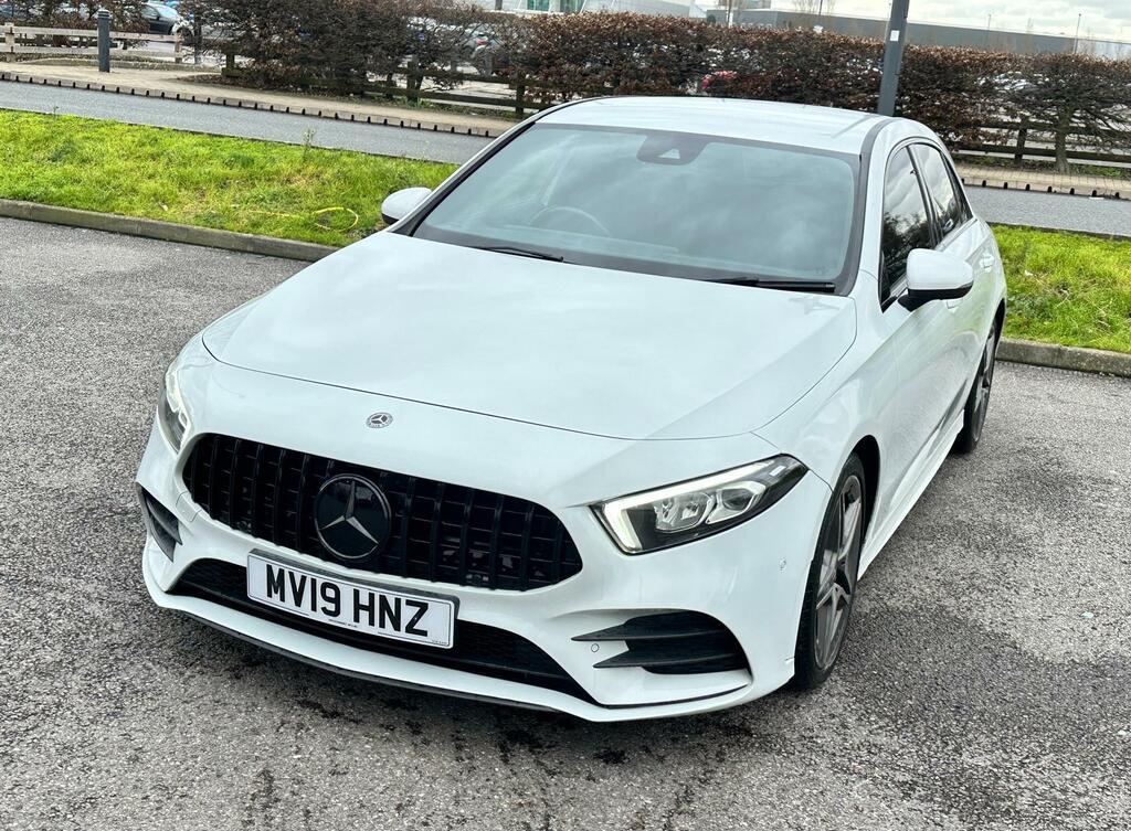 Mercedes-Benz A Class 2.0 A200d Amg Line Executive 8G-dct Euro 6 Ss MV19HNZ White #3