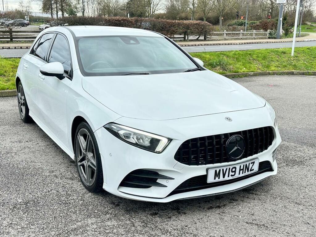 Mercedes-Benz A Class 2.0 A200d Amg Line Executive 8G-dct Euro 6 Ss MV19HNZ White #5