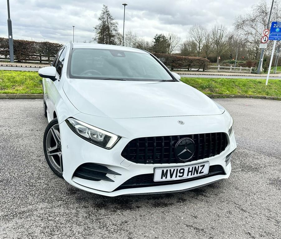 Mercedes-Benz A Class 2.0 A200d Amg Line Executive 8G-dct Euro 6 Ss MV19HNZ White #6