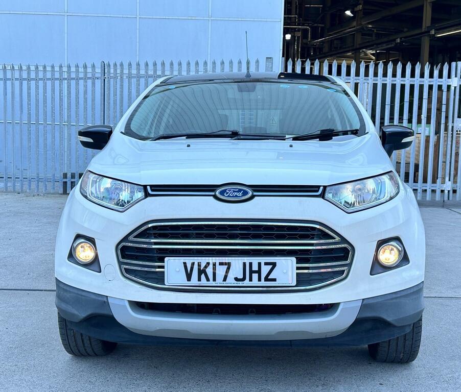 Ford Ecosport 1.0T Ecoboost Titanium S 2Wd Euro 6 Ss VK17JHZ White #2