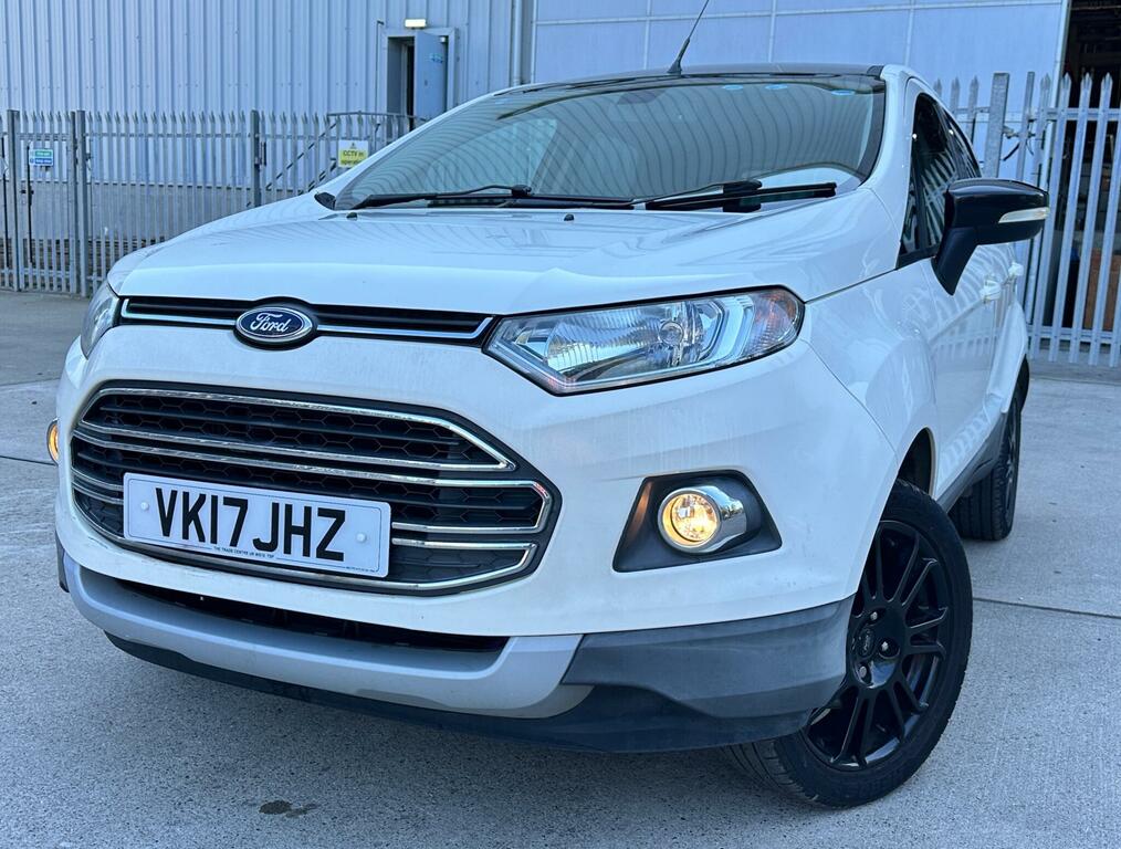 Ford Ecosport 1.0T Ecoboost Titanium S 2Wd Euro 6 Ss VK17JHZ White #3
