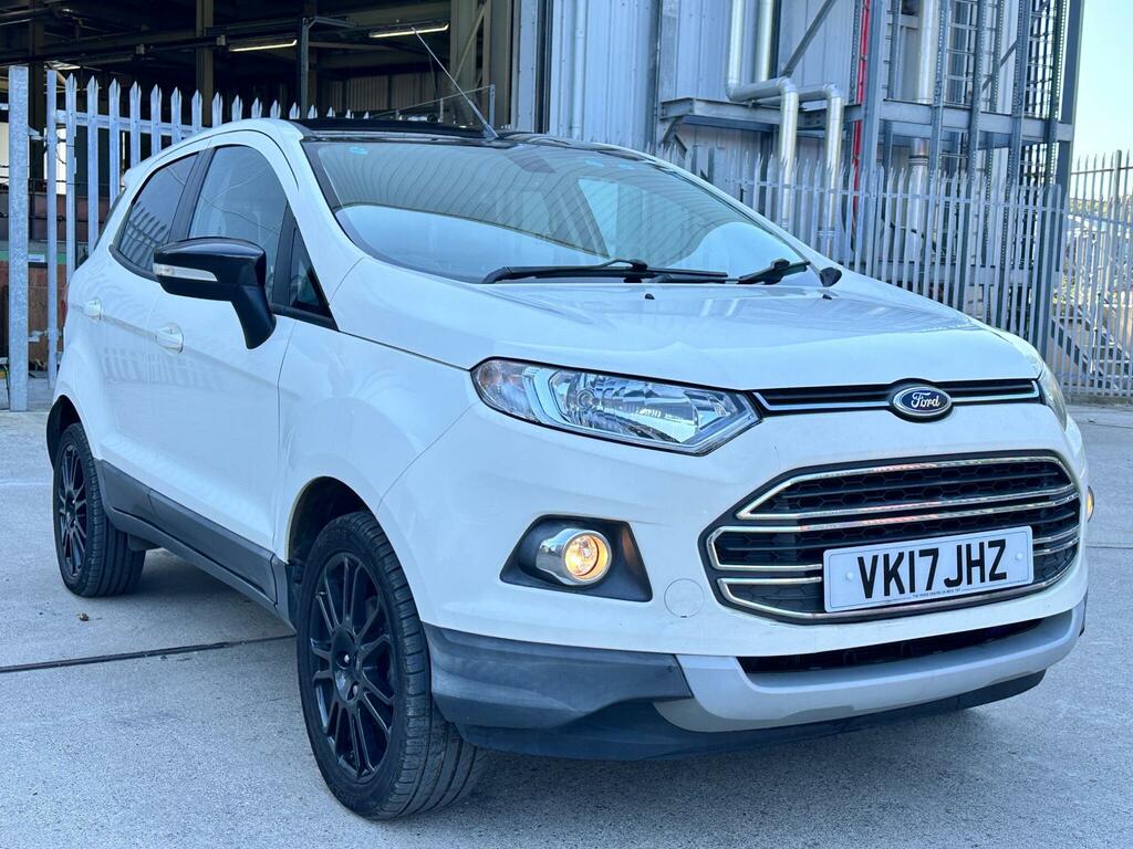 Ford Ecosport 1.0T Ecoboost Titanium S 2Wd Euro 6 Ss VK17JHZ White #4