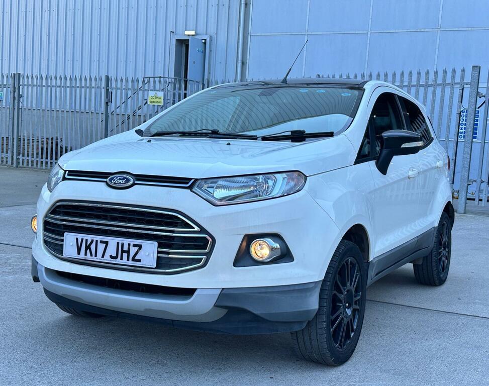 Ford Ecosport 1.0T Ecoboost Titanium S 2Wd Euro 6 Ss VK17JHZ White #5