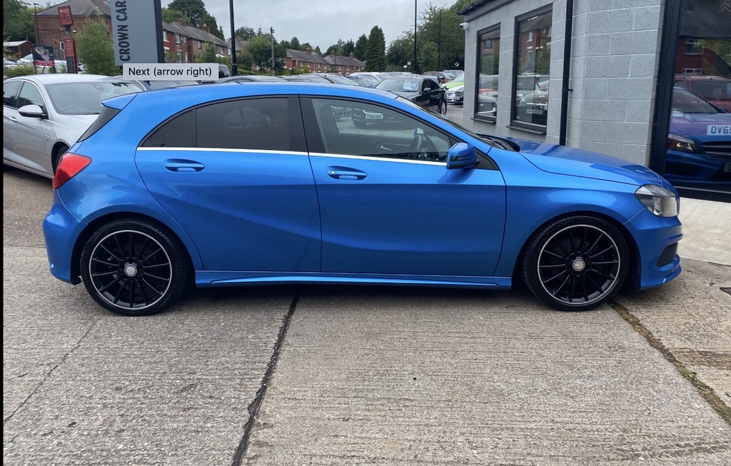 Mercedes-Benz A Class Mercedes-benz A Class A180 Cdi Blueefficiency Amg Blue #2