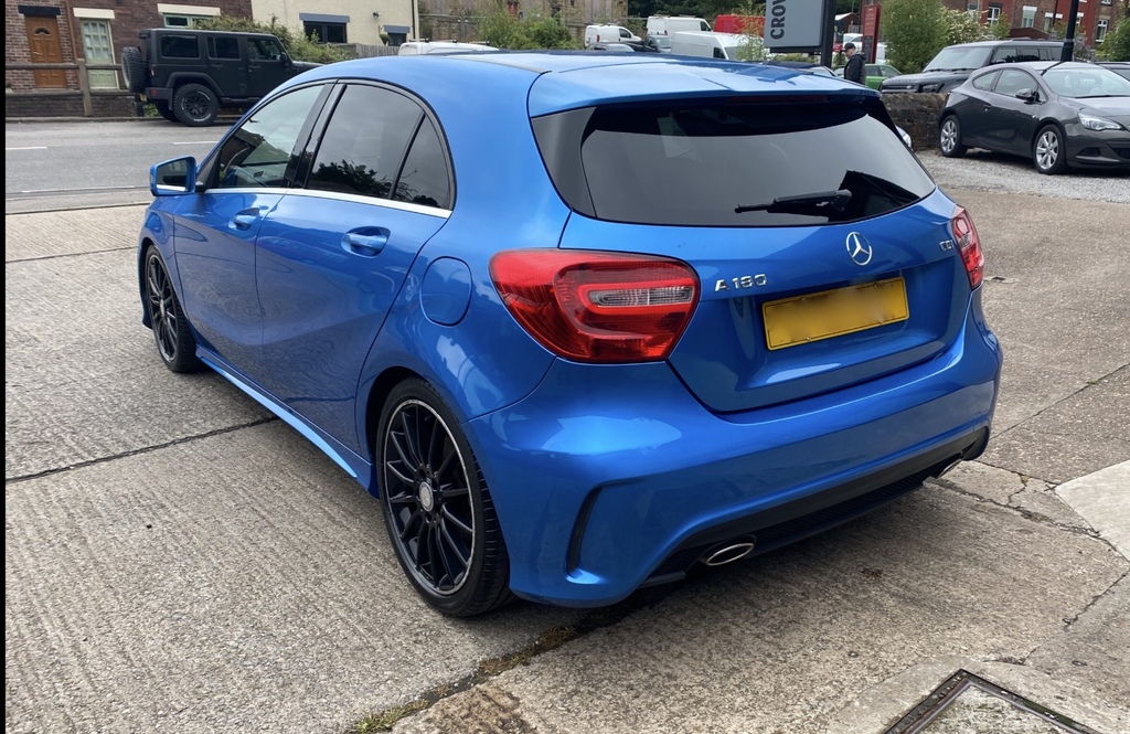 Mercedes-Benz A Class Mercedes-benz A Class A180 Cdi Blueefficiency Amg Blue #5