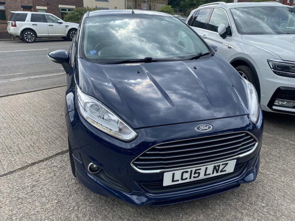 Ford Fiesta Ford Fiesta 1.5 Tdci Sport Van. Blue 2015 LC15LNZ Blue