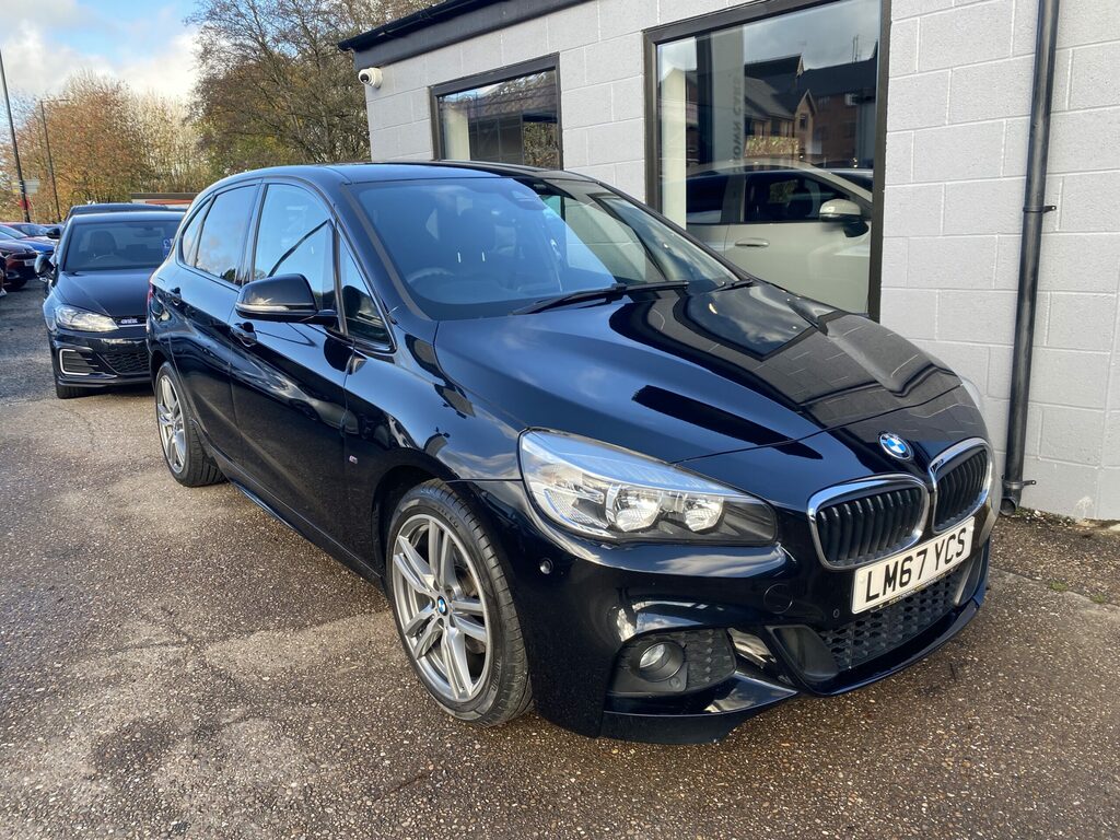 BMW 2 Series Active Tourer Bmw 2 Series Active Tourer 2.0 218D M Sport E LM67YCS Black #2