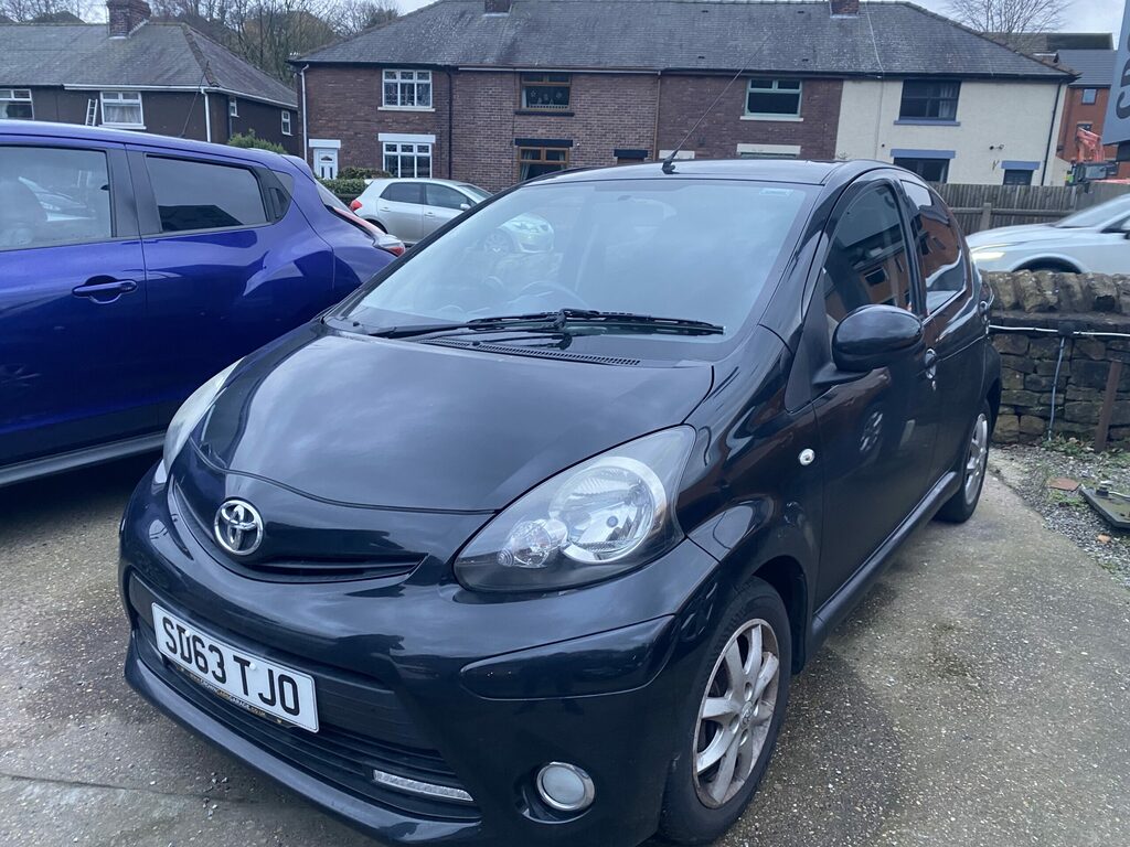 Toyota Aygo Toyota Aygo 1.0 Vvt I Mode. Hatch Back. Bla SD63TJO Black #3