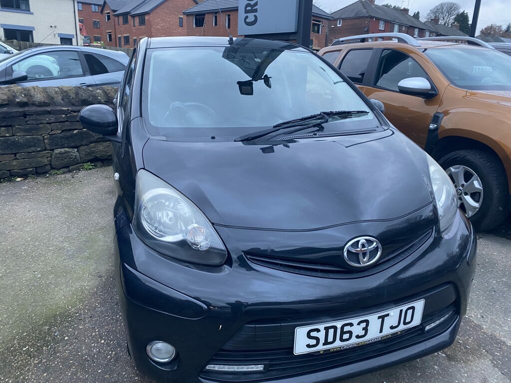 Toyota Aygo Toyota Aygo 1.0 Vvt I Mode. Hatch Back. Bla SD63TJO Black #2