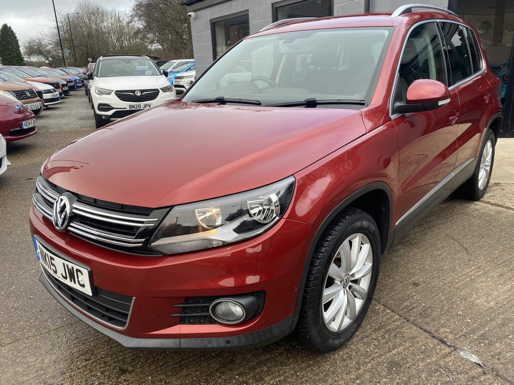 Volkswagen Tiguan Volkswagen Tiguan 2.0 Tdi Bluemotion Tech Match. D NK15JWC Red #6