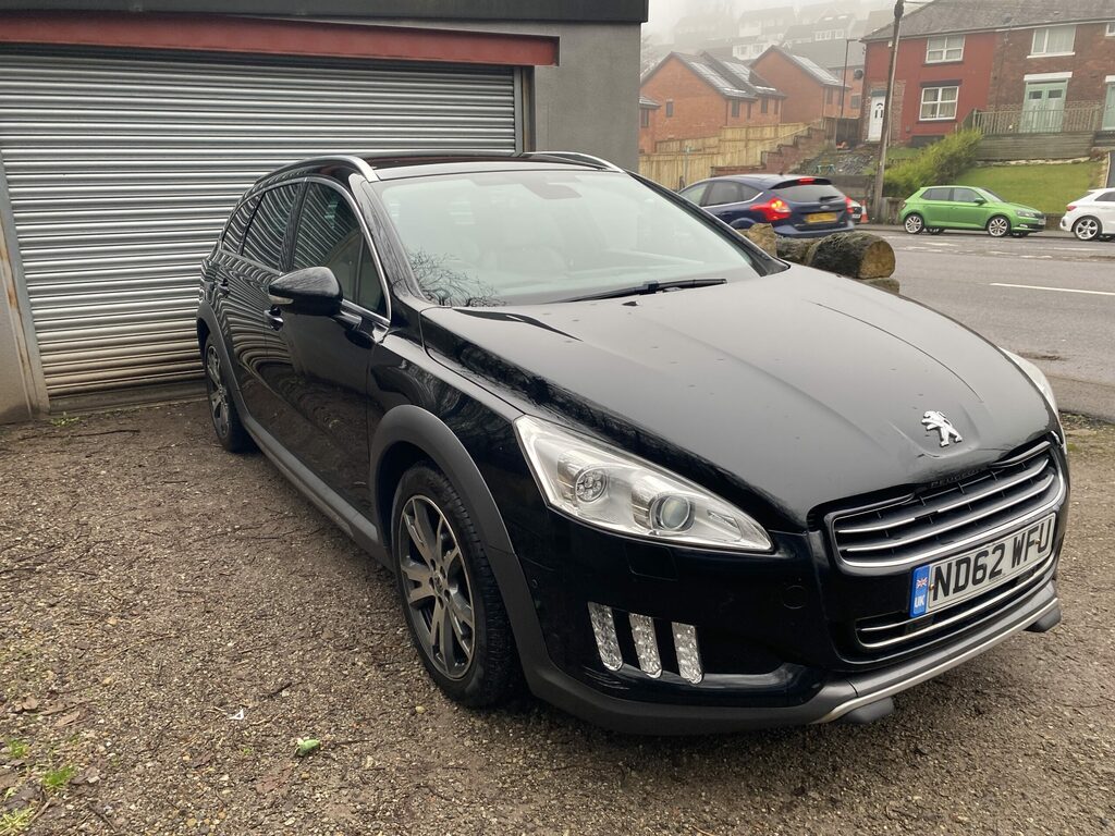 Peugeot 508 SW Peugeot 508 Sw 2.0 H E-hdi Hybrid4 Rxh Egc 4Wd Eur ND62WFU Black #2