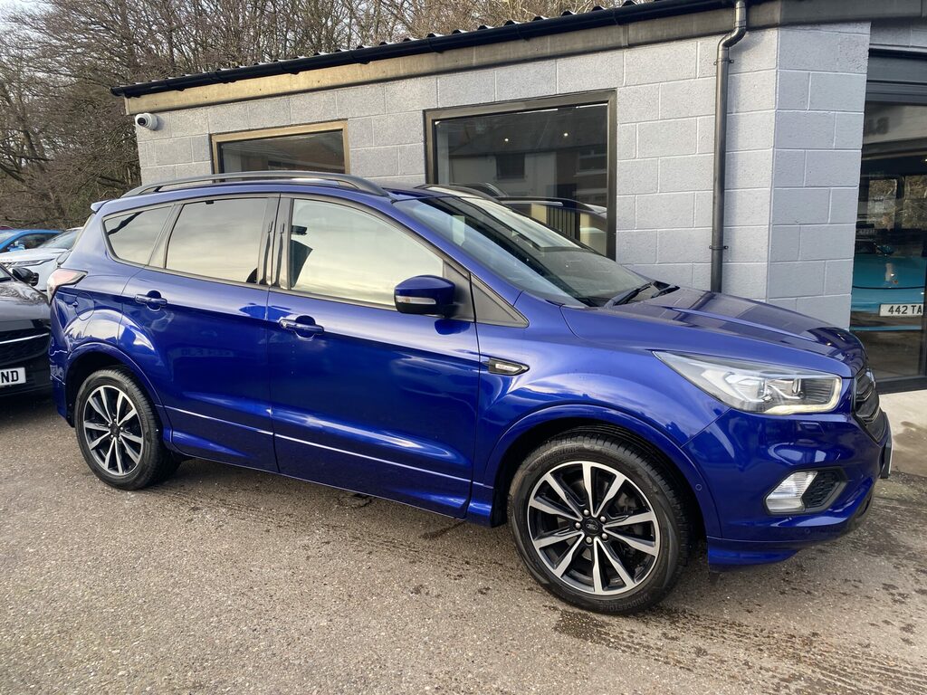 Ford Kuga Ford Kuga 1.5 Tdci St-line 2Wd 5Dr. Blue 2 EN18BWX Blue #4