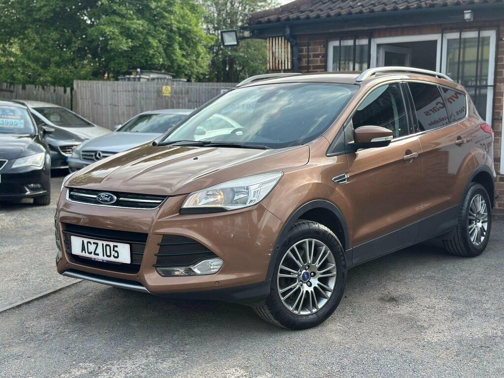 Ford Kuga 2.0 Tdci Titanium Powershift Awd Euro 5 Brown #2
