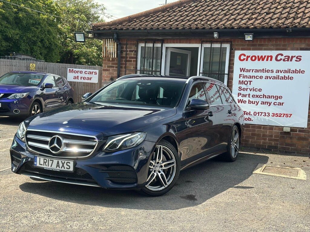 Mercedes-Benz E Class 2.0 E220d Amg Line G-tronic Euro 6 S S LR17AXS Blue