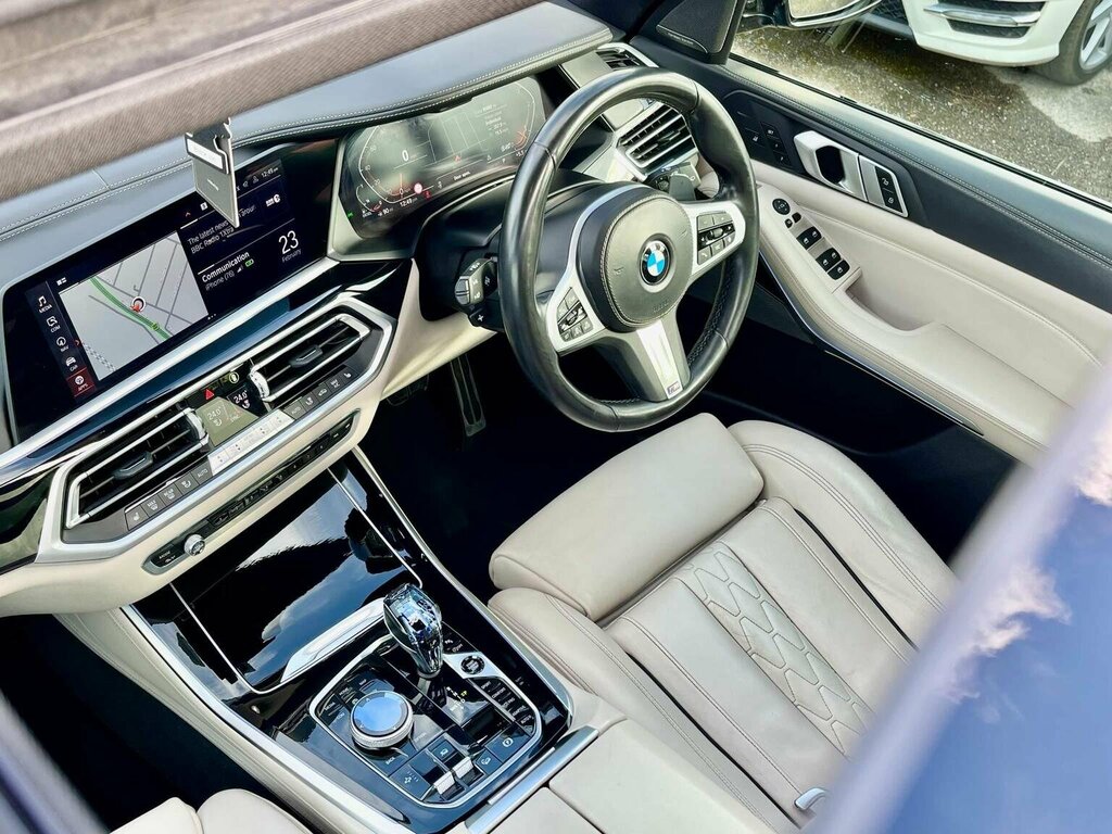 BMW X5 3.0 30D M Sport Xdrive Euro 6 S S YX68LYV Blue #4