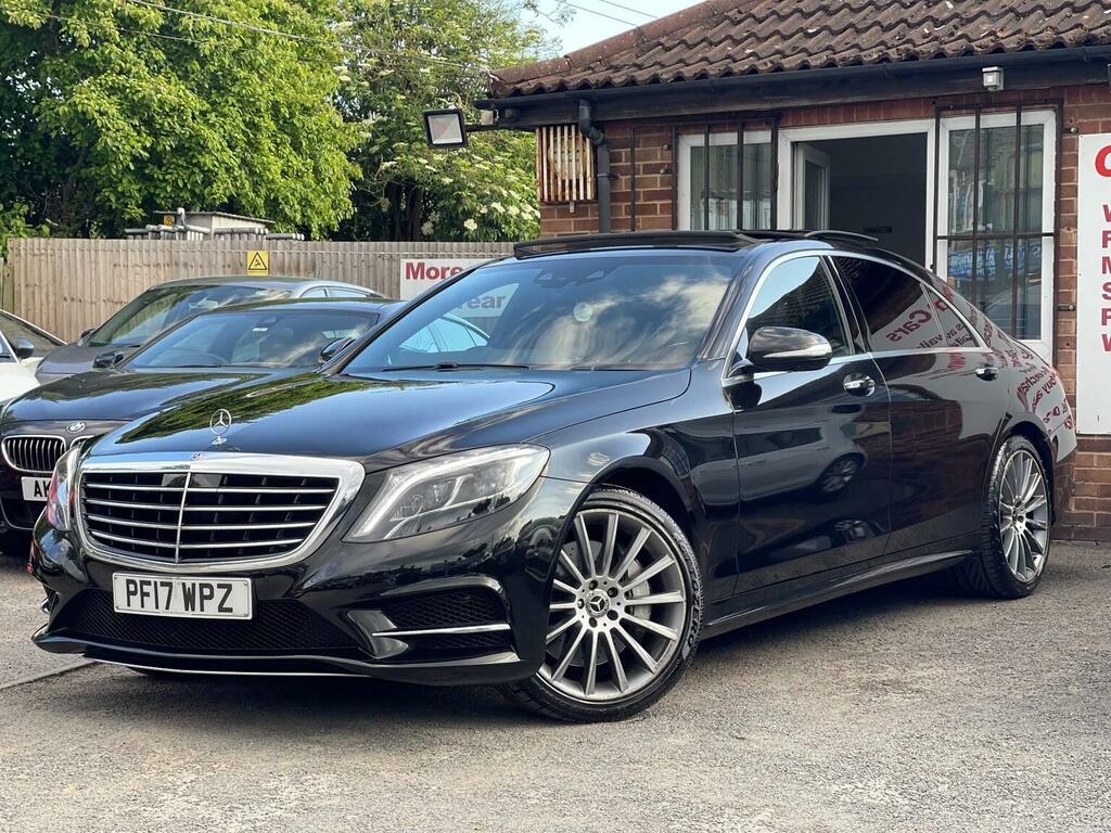 Mercedes-Benz S Class 3.0 S350ld V6 Amg Line Premium Plus G-tronic Eu PF17WPZ Black #4