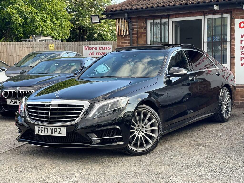 Mercedes-Benz S Class 3.0 S350ld V6 Amg Line Premium Plus G-tronic Eu PF17WPZ Black #3