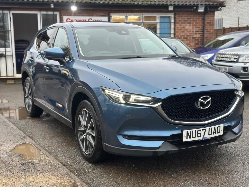Mazda CX-5 2.2 Skyactiv-d Sport Nav Euro 6 S S NU67UAO Blue #4