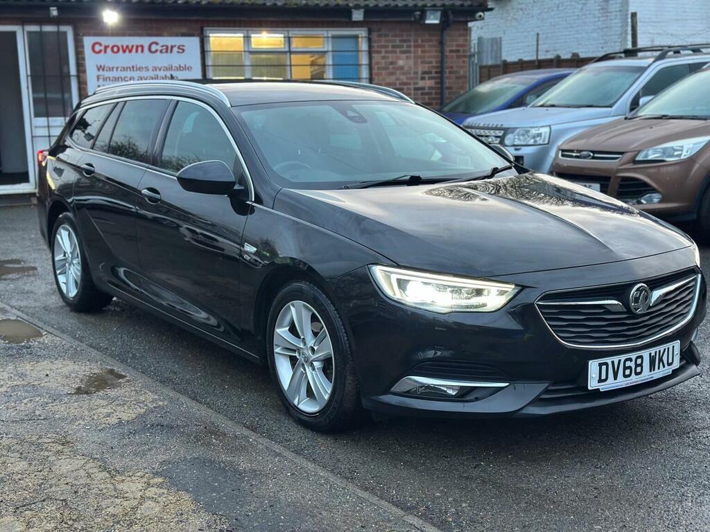 Vauxhall Insignia 1.6 Turbo D Ecotec Blueinjection Elite Nav Sports DV68WKU Black #4