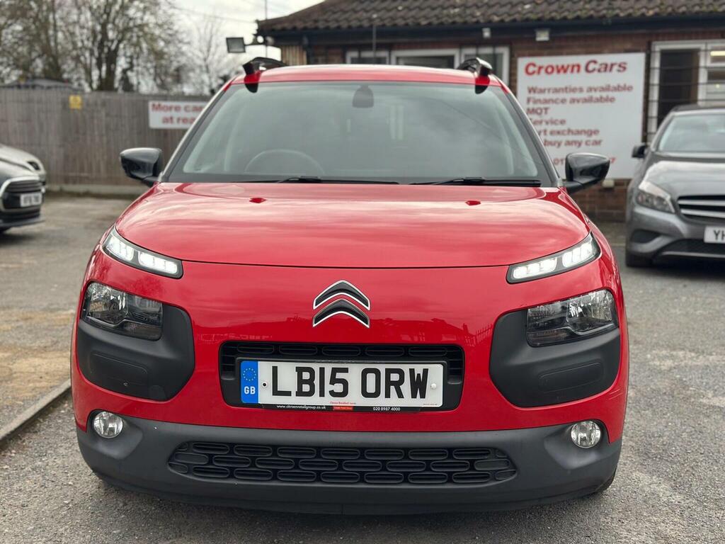 Citroen C4 Cactus 1.6 Bluehdi Flair Euro 6 S S LB15ORW Red #3