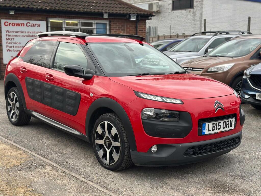Citroen C4 Cactus 1.6 Bluehdi Flair Euro 6 S S LB15ORW Red #4