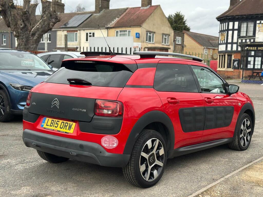 Citroen C4 Cactus 1.6 Bluehdi Flair Euro 6 S S LB15ORW Red #6