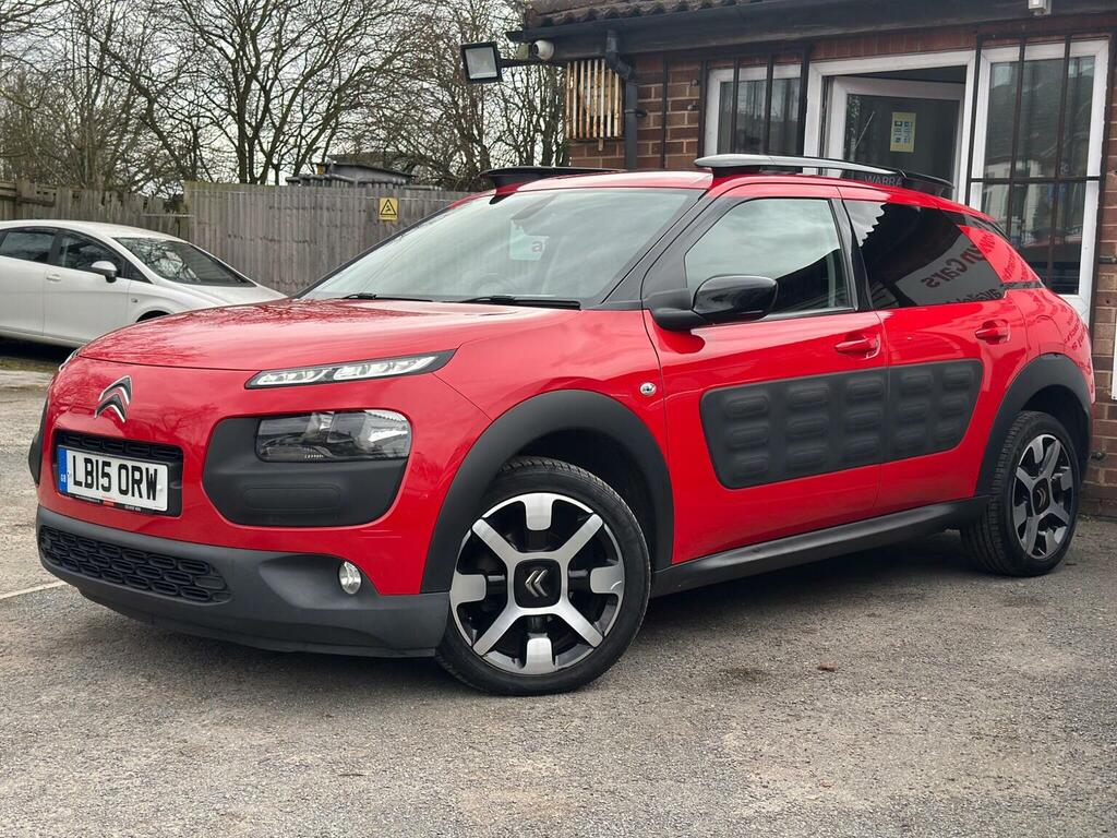 Citroen C4 Cactus 1.6 Bluehdi Flair Euro 6 S S LB15ORW Red #2