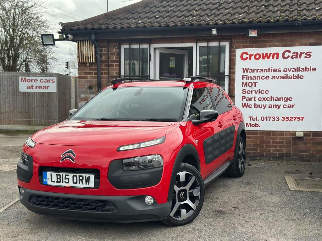 Citroen C4 Cactus 1.6 Bluehdi Flair Euro 6 S S Red