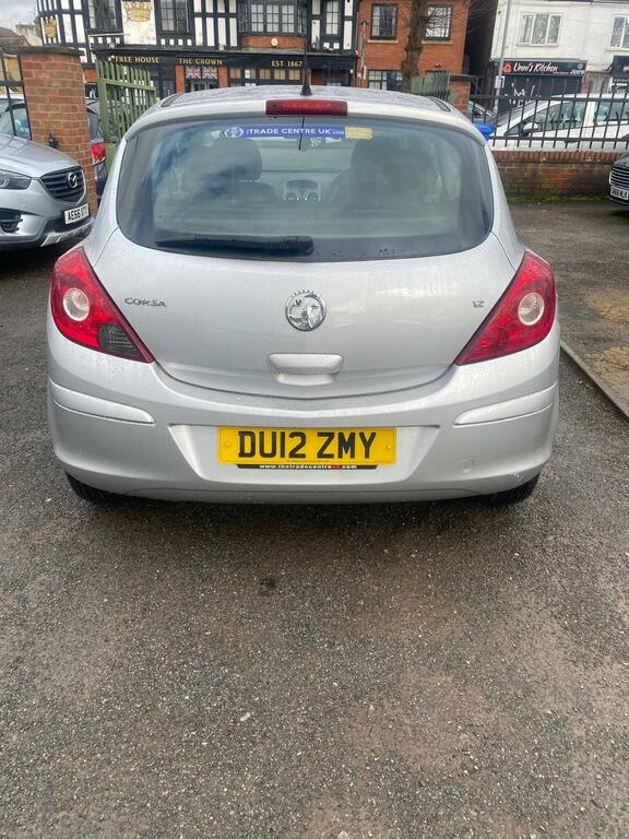 Vauxhall Corsa 1.2 16V Se Euro 5 DU12ZMY Silver #3