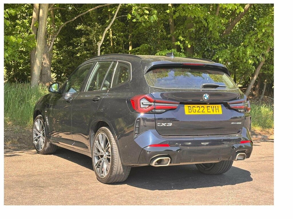 BMW X3 2.0 20I Mht M Sport Xdrive Euro 6 S S BG22EVH Black #3