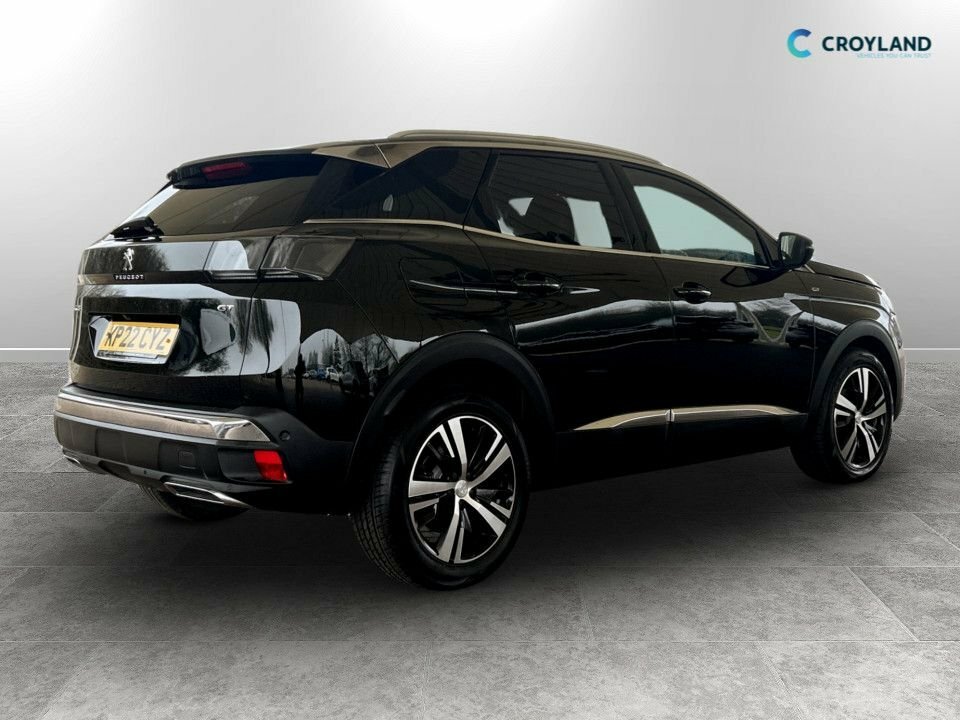 Peugeot 3008 1.2 Puretech Gt Eat8 KP22CYZ Black #3