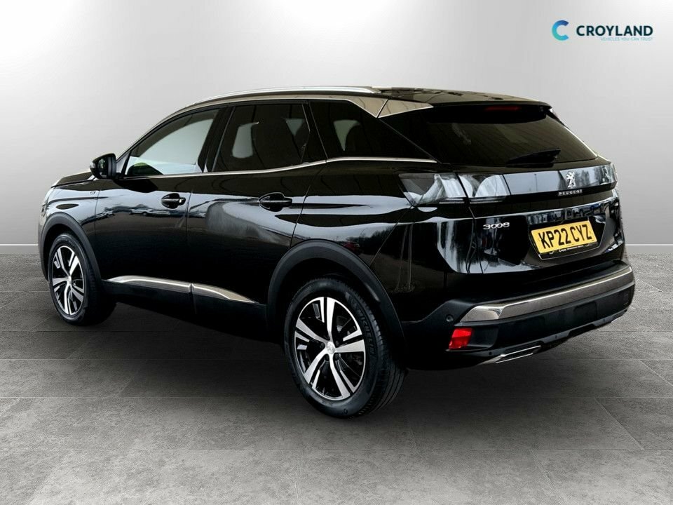 Peugeot 3008 1.2 Puretech Gt Eat8 KP22CYZ Black #5