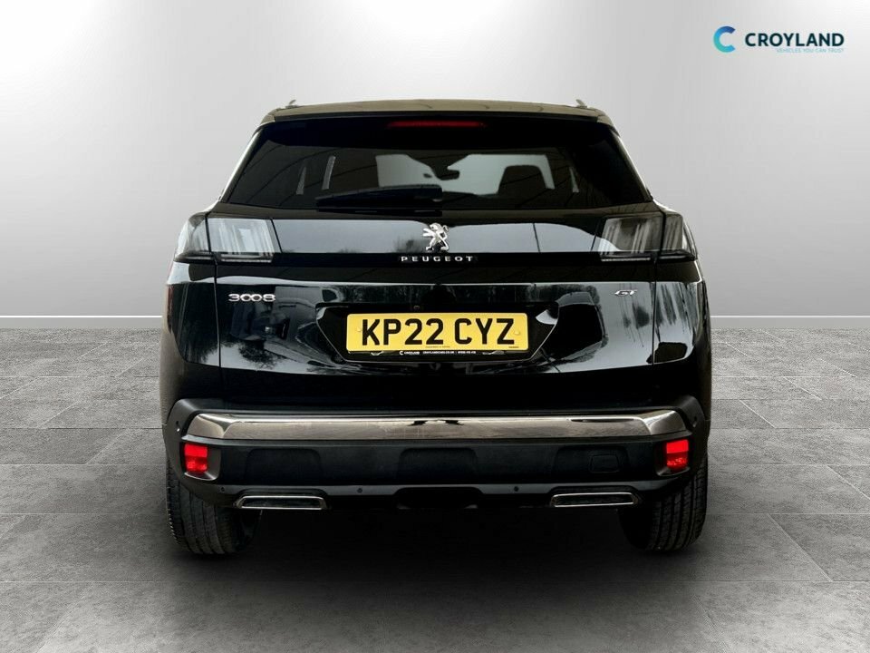 Peugeot 3008 1.2 Puretech Gt Eat8 KP22CYZ Black #4