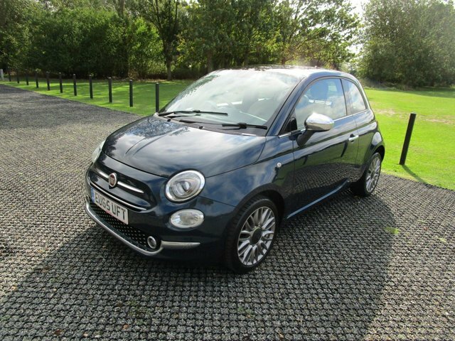 Fiat 500 Hatchback EU65UFT Blue #4