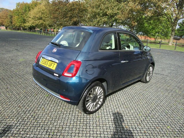 Fiat 500 Hatchback EU65UFT Blue #2