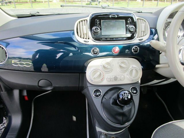 Fiat 500 Hatchback EU65UFT Blue #6
