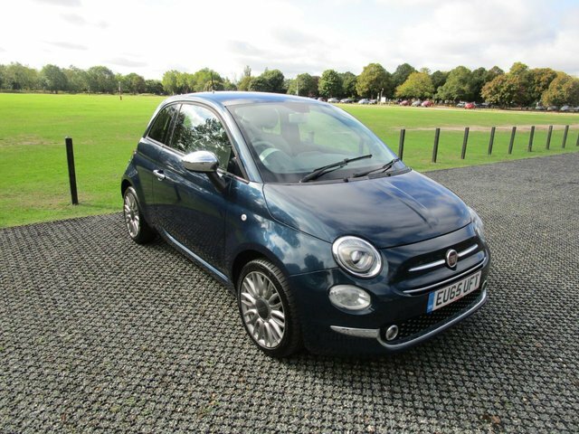 Fiat 500 Hatchback Blue