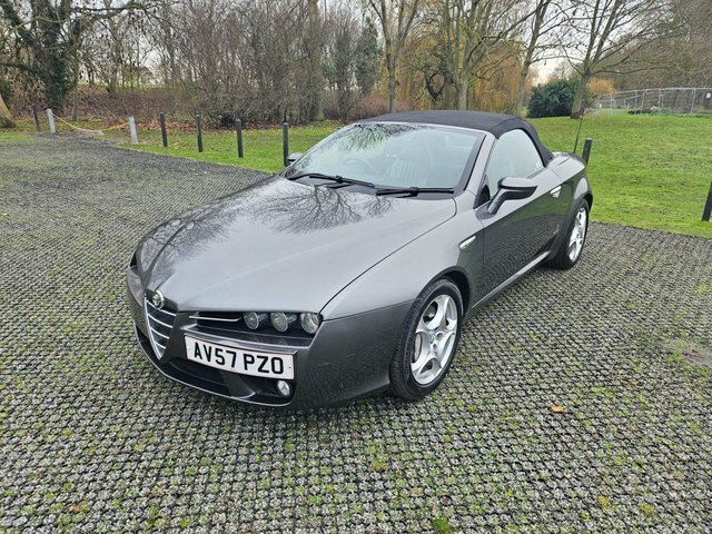 Alfa Romeo Spider Convertible Grey #4