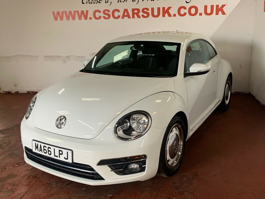 Volkswagen Beetle 1.2 Tsi Bluemotion Tech Design MA66LPJ White #3