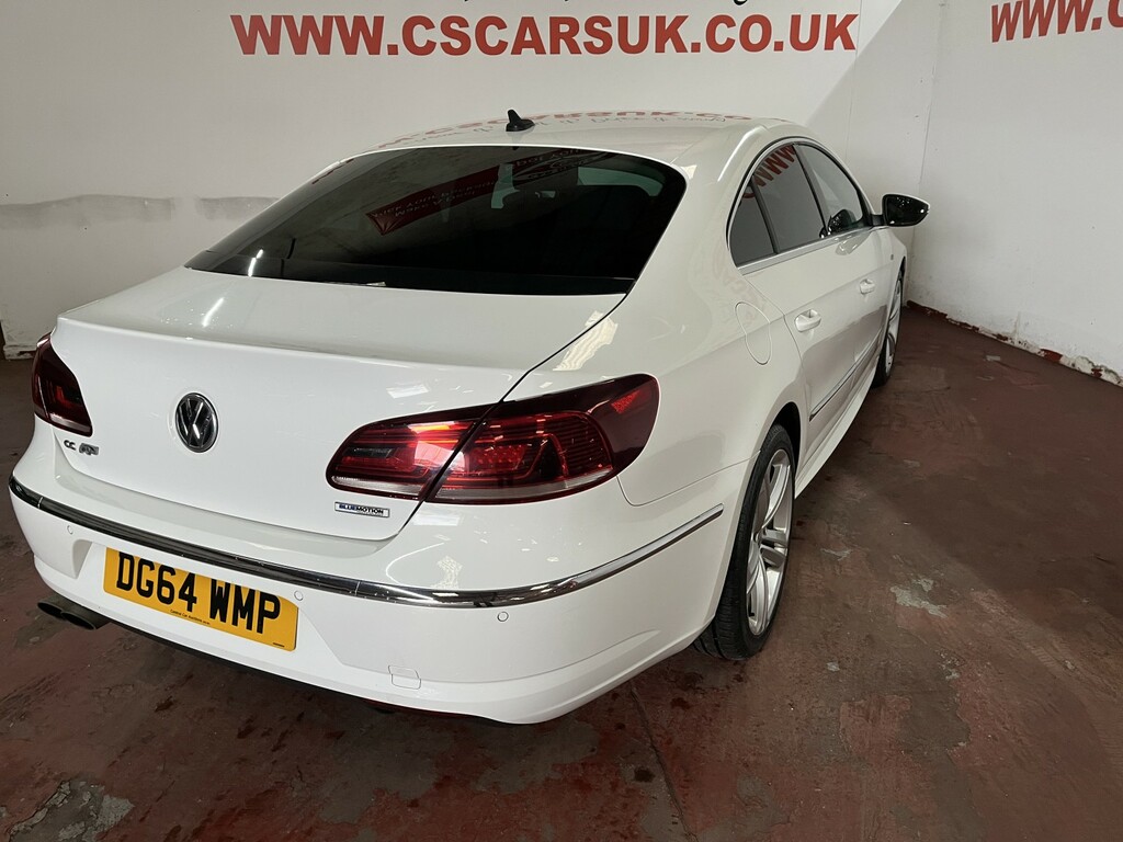 Volkswagen CC 2.0 Tdi Bluemotion Tech R-line White #2