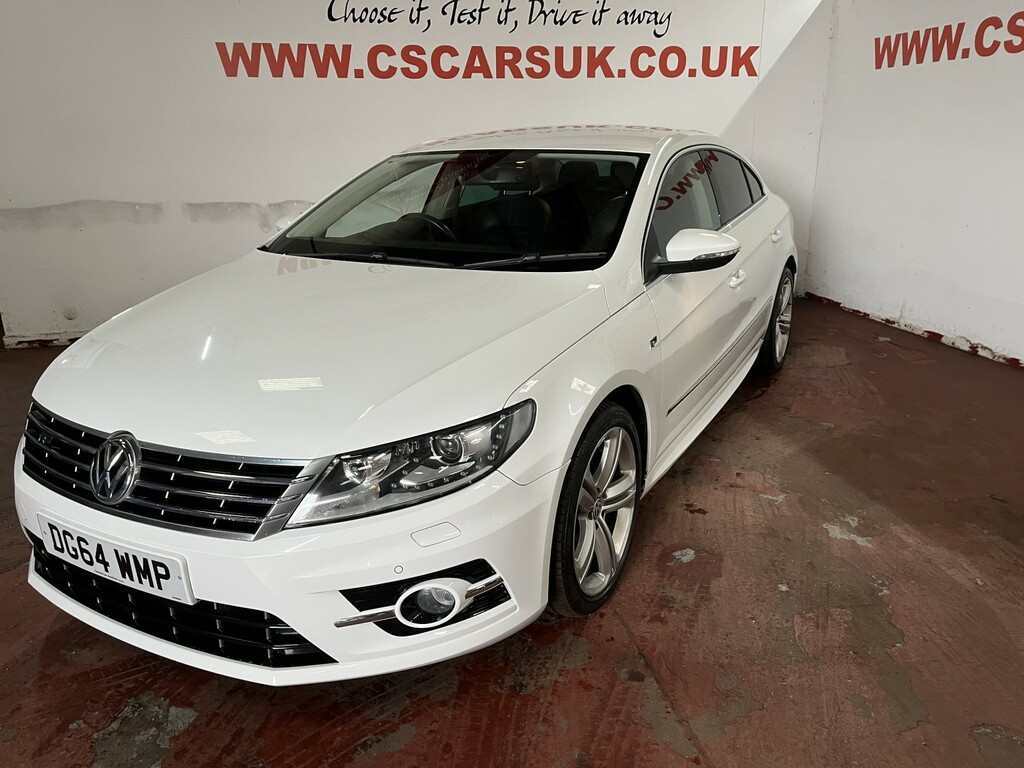 Volkswagen CC 2.0 Tdi Bluemotion Tech R-line White #4